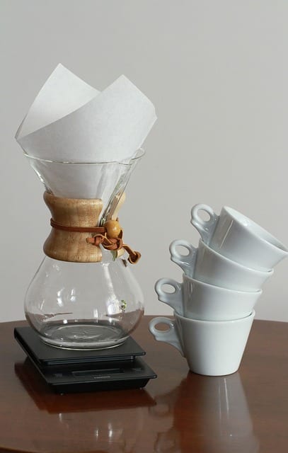 Koffie zetten de Chemex in 5 makkelijke stappen - Blijeboon